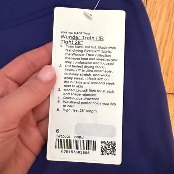 Lululemon wunder train leggings - Picture 2 of 3